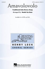 Amavolovolo SATB choral sheet music cover